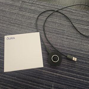 Oura Ring-Gen3 Horizon Silver Size 7